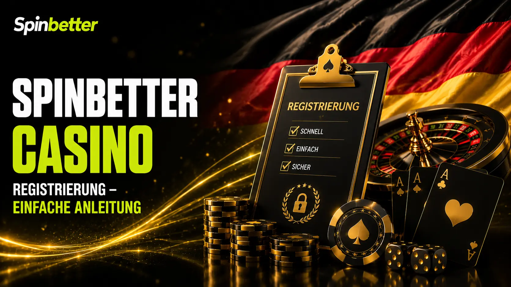 SpinBetter Casino Registrierung – Einfache Anleitung